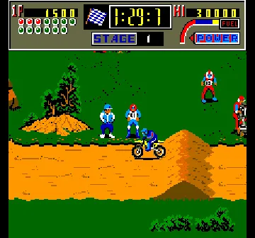 Super Cross 2 (Japan) screen shot game playing